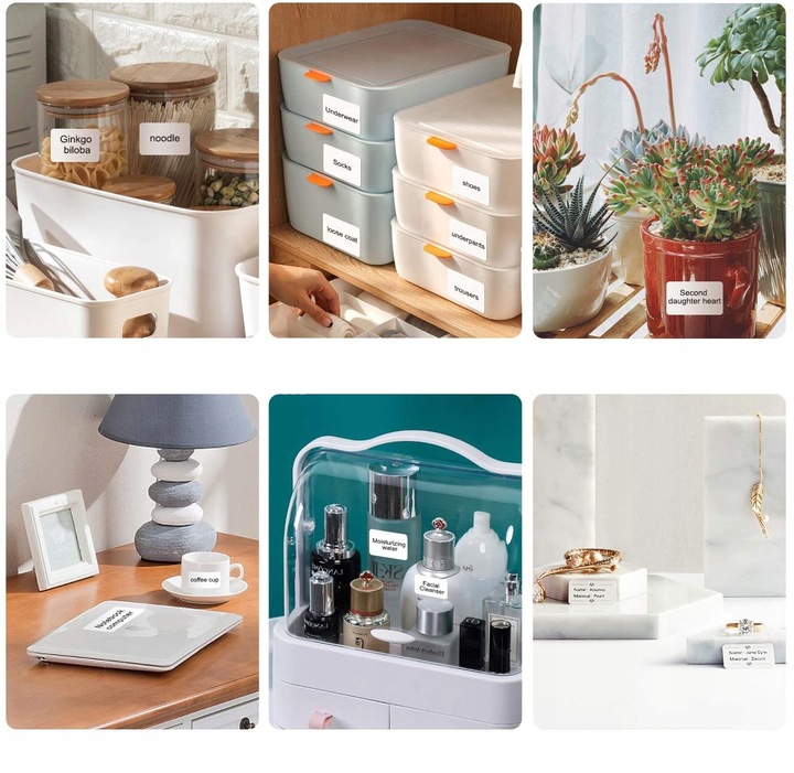 NIIMBOT B21 Drukarka Termiczna NAKLEJKI Bluetooth + POKROWIEC na DRUKARKĘ