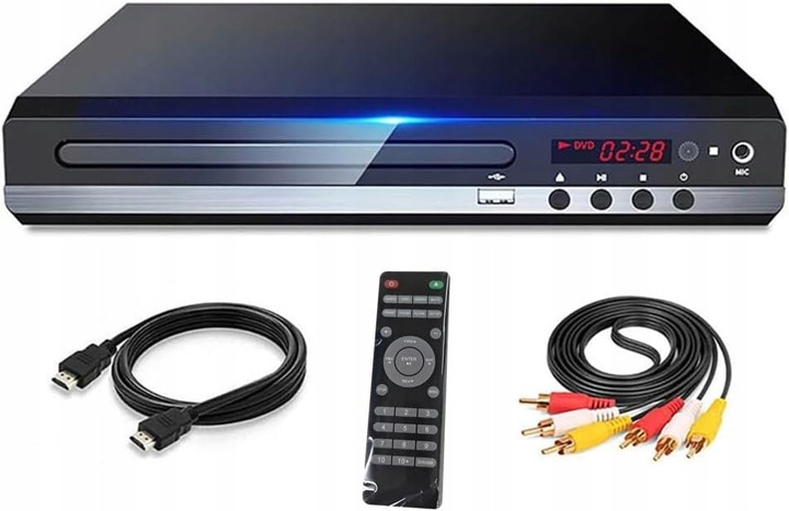 ODTWARZACZ DVD, HDMI, ODTWARZACZ DVD DO TELEWIZORA, MINI ODTWARZACZ DVD