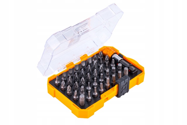 ZESTAW BITÓW KOŃCÓWEK WKRĘTARKI 41 EL. WALIZKA MP0304