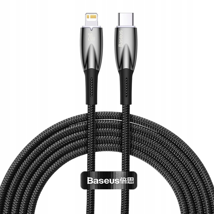 BASEUS KABEL USB-C SZYBKIE ŁADOWANIE PRZEWÓD DO LIGHTNING IPHONE PD 20W 2M