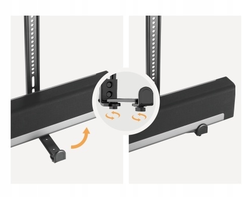WIESZAK DO SOUNDBAR UNIWERSALNY PASUJE DO WIĘKSZOŚCI MODELI SOLIDNY