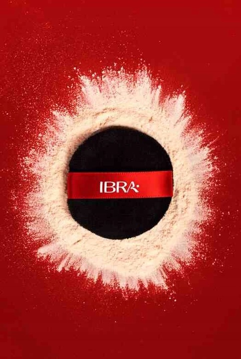 IBRA Makeup Sypki Puder Transparentny nr 1 12g