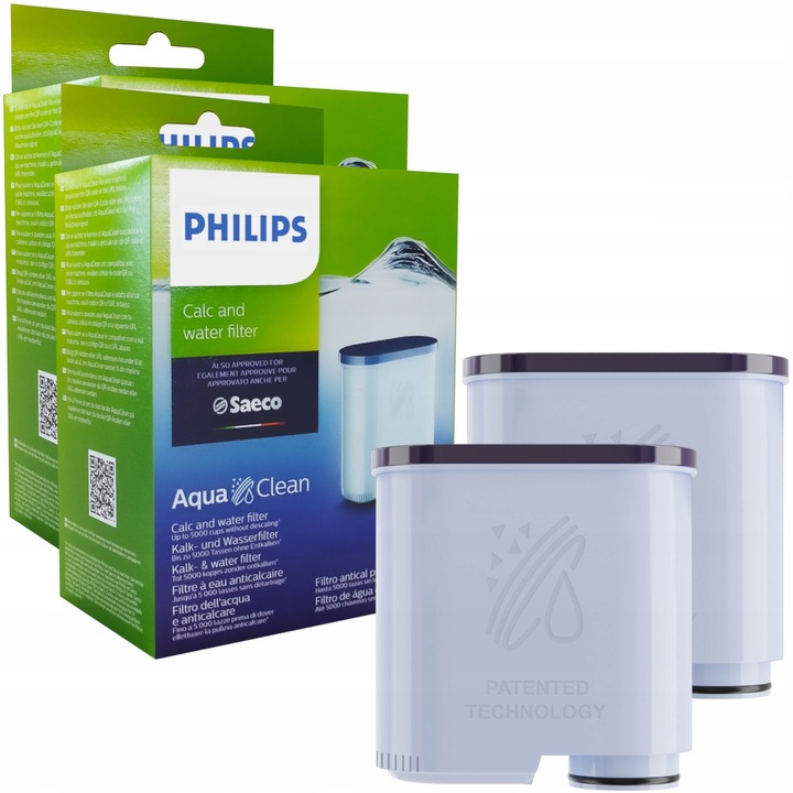 2x filtr ekspresu Philips Saeco LatteGO Latte Go - filtr do wody AquaClean