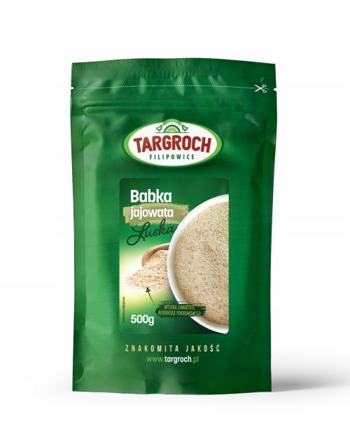 Babka jajowata łuska 500g OCZYSZCZA KETO Targroch