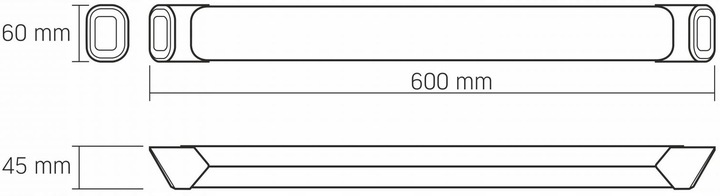 Listwa Oświetleniowa Oprawa Liniowa ALU VIDEX LED 36W 5000K 4000Lm