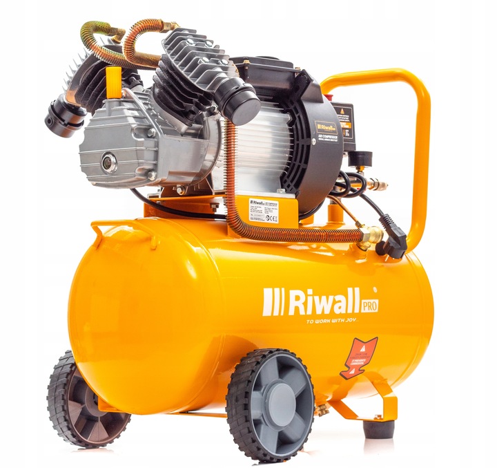 KOMPRESOR 10 BAR olejowy sprężarka powietrza 50L DUŻA WYDAJNOŚĆ ZESTAW