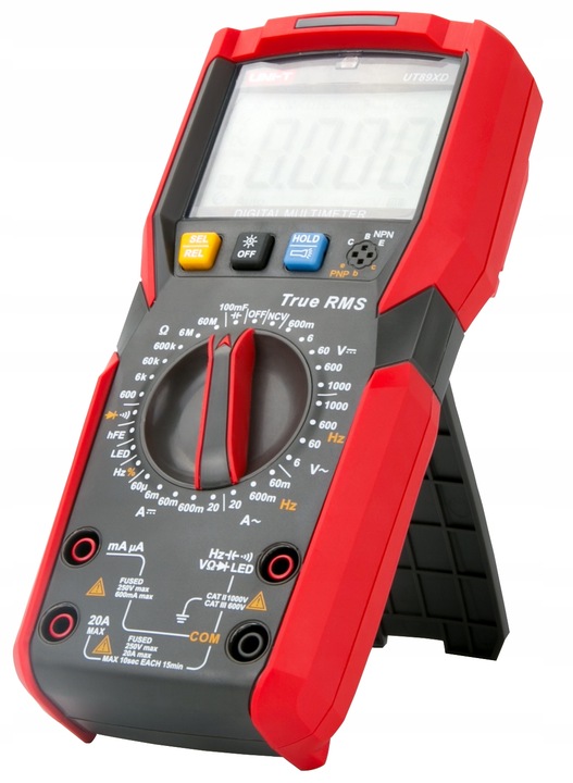 Miernik multimetr UT89XD PRĄDU 20A NAPIĘCIA AC DC do 1000V NCV