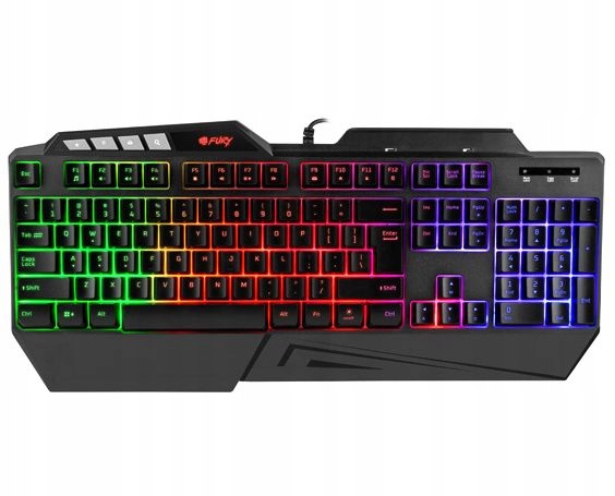 KLAWIATURA PODŚWIETLANA I MYSZ-KA GAMINGOWA SŁUCHAWKI ZESTAW DLA GRACZA