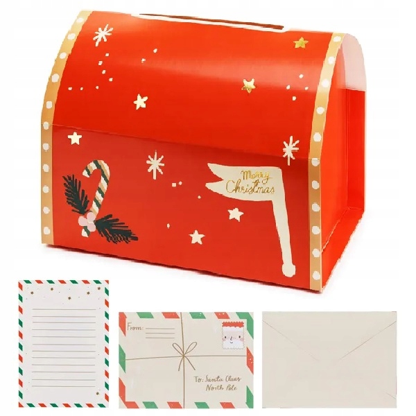 LIST DO ŚWIĘTEGO MIKOŁAJA NA MIKOŁAJKI ŚWIĘTA PRZEDSZKOLE SKRZYNKA 5 listów