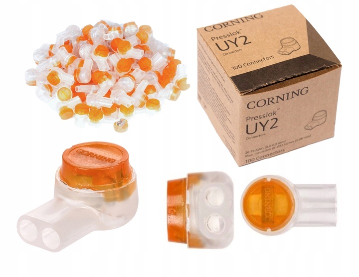 SZYBKOZŁĄCZKI ŻELOWE UY2 ZACKISK ETON 3M SCOTCHLOK ZESTAW 100 SZTUK