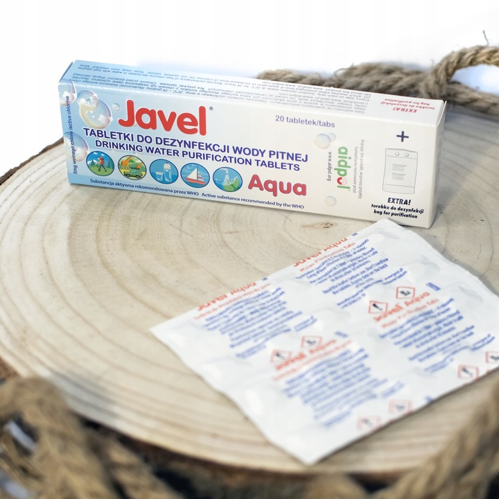 TABLETKI DO UZDATNIANIA WODY AIDPOL JAVEL 20szt