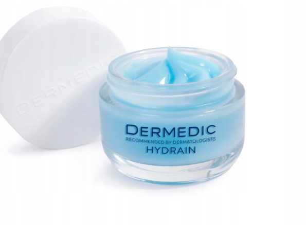 2x Krem Nawilżający Dermedic Hydrain 3 Dzień i Noc 50ml Zestaw Skóra Sucha