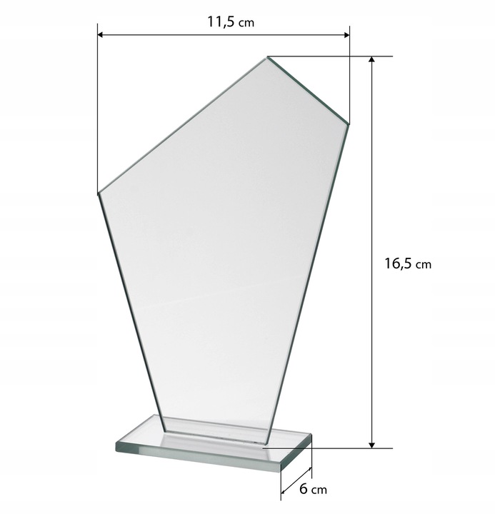 PODZIĘKOWANIA DLA ŚWIADKOWEJ STATUETKA SZKLANA PREZENT DLA ŚWIADKOWEJ ŚLUB