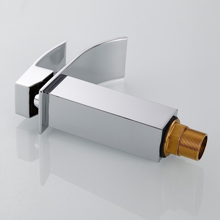 BATERIA UMYWALKOWA STOJĄCA WODOSPAD CUBIC ŁAZIENKOWA KRAN DO UMYWALKI