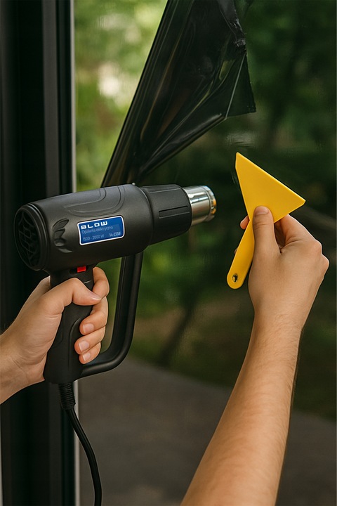 OPALARKA ELEKTRYCZNA 2000W REGULACJA 230V 2 BIEGI 100-600°C MOCNA + 4