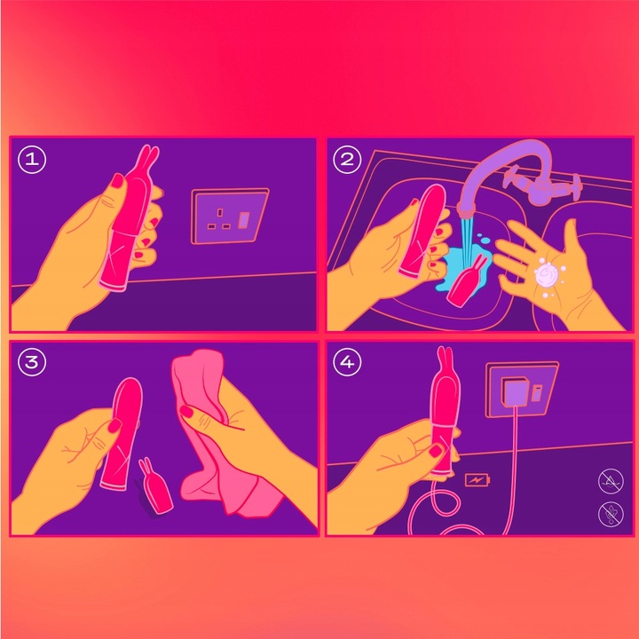 Durex Play 2w1 wibrator damski ze stymulującą końcówką ładowany przez USB