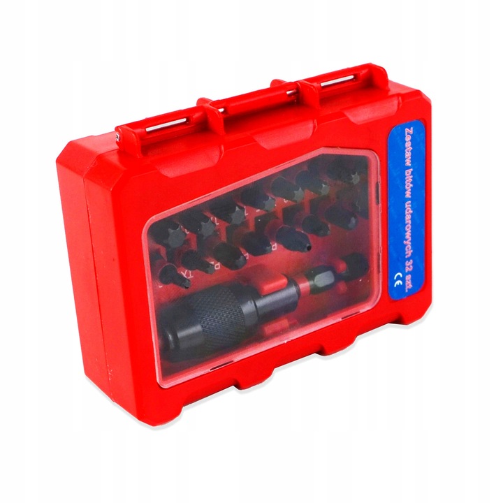 ZESTAW BITÓW UDAROWYCH BITY KOŃCÓWKI 32el