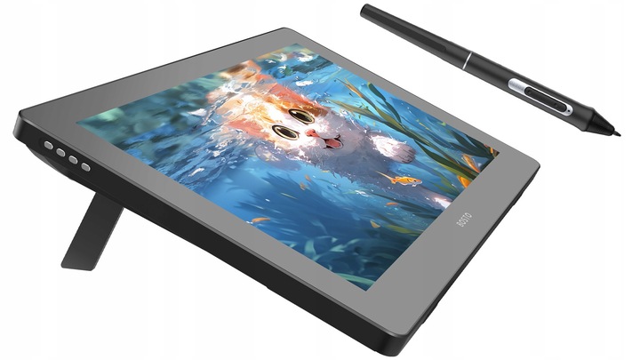 BOSTO BT-16HD 2024 Profesjonalny Tablet graficzny z piórem 16384 st 15,6"