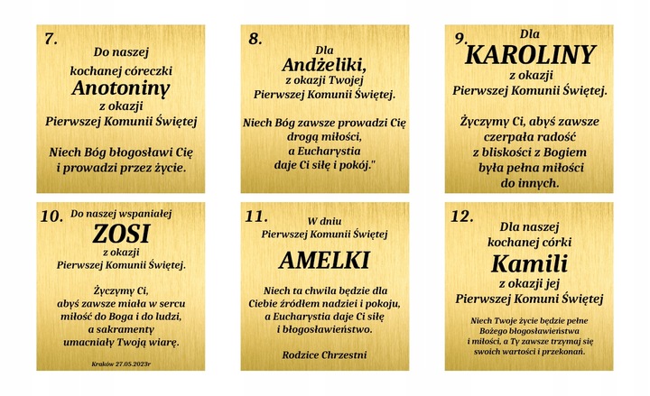 PAMIĄTKA KOMUNII ŚWIĘTEJ / PUDEŁKO NA KOMUNIĘ + TOREBKA + GRAWER DEDYKACJA