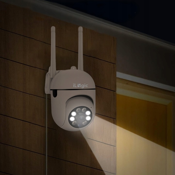 KAMERA ZEWNĘTRZNA WiFi IP OBROTOWA 3MPx TUYA Bezprzewodowa Full HD 8x ZOOM