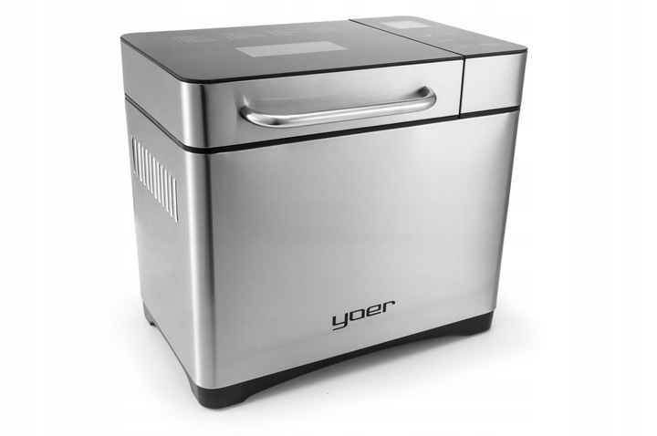 Wypiekacz do chleba Automat MENU PL Yoer INOX +Przepisy +19 programów +LODY