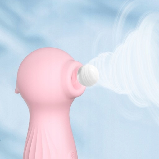 WIBRATOR PINGWINEK SSĄCY DAMSKI MOCNY INTENSYWNY MASAŻER PINGWIN DLA PAR