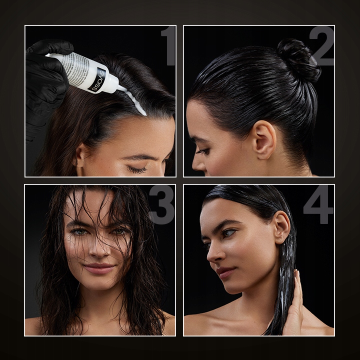 Syoss Oleo Farba do Włosów Brązowa Czerń 2-10 x 2