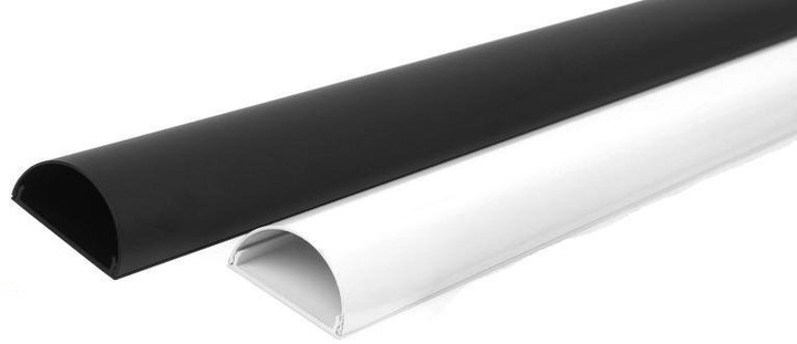 LISTWA MASKUJĄCA RTV DO KABLI 65 cm POŁYSK