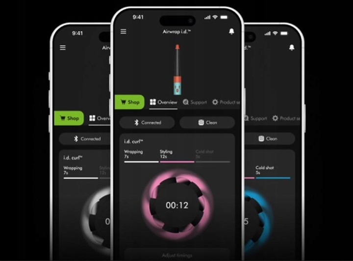 Lokówka multistyler Dyson Airwrap i.d. Straight+Wavy Błękit