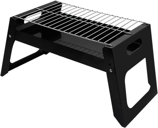 GRILL SKŁADANY TURYSTYCZNY NA KEMPING BBQ PRZENOŚNY WĘGLOWY DO OGRODU