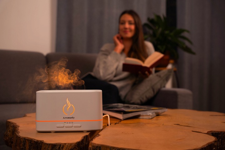 Aromatly DYFUZOR ZAPACHOWY Flame NAWILŻACZ POWIETRZA KOMINEK