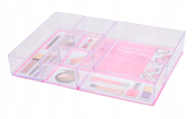ORGANIZER NA KOSMETYKI POJEMNIK WKŁAD DO SZUFLADY MODUŁOWY