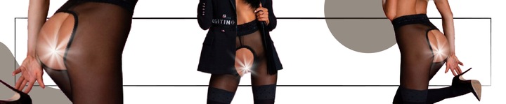 Polskie ekskluzywne rajstopy SECRETARY S/M