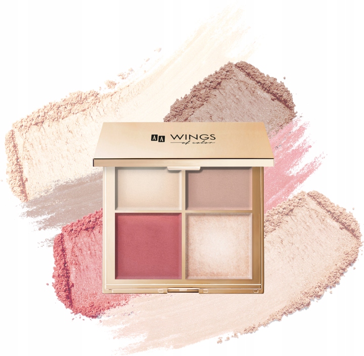 AA WINGS OF COLOR Star Secrets Paleta do konturowania