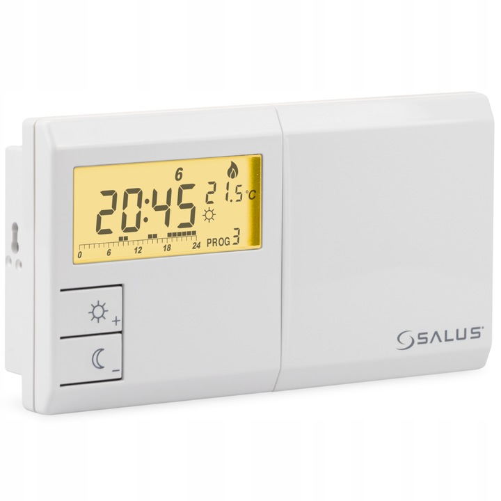 SALUS 091FLV2 STEROWNIK PROGRAMOWALNY DO KOTŁA PIECA CO PRZEWODOWY +GRATIS!