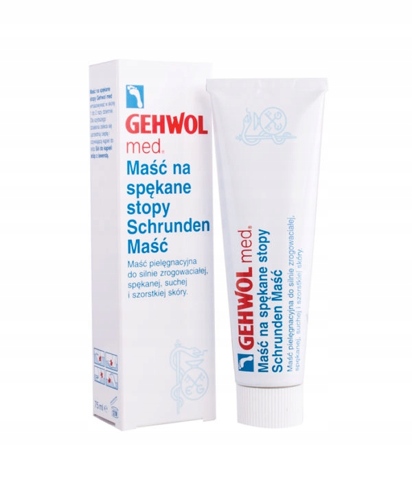 Gehwol Med Maść na spękane stopy 125 ml
