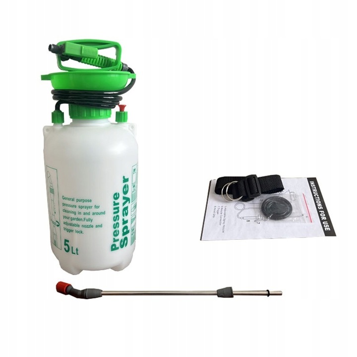 RĘCZNY CIŚNIENIOWY OPRYSKIWACZ DOMOWY SPRYSKIWACZ DO WODY OGRODU LANCA