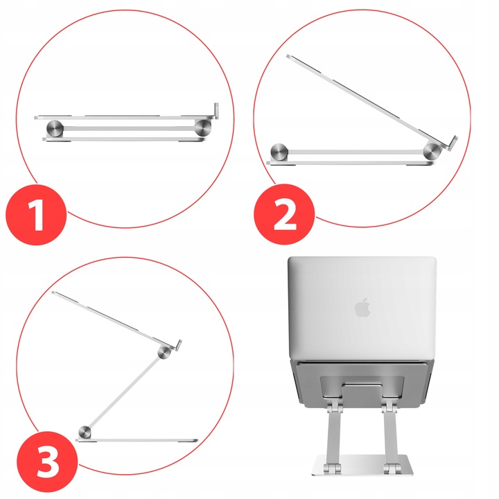PODSTAWKA POD LAPTOPA / ERGONOMICZNY STOLIK POD LAPTOPA ZGODNY Z BHP LYNXER