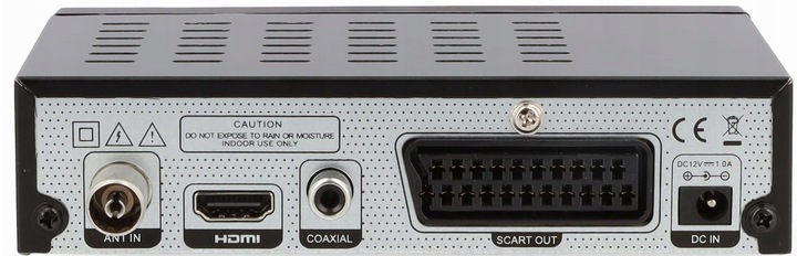 Tuner Dekoder Kablówki DVB-C DVB-T2 Telewizji Cyfrowej TV Naziemnej