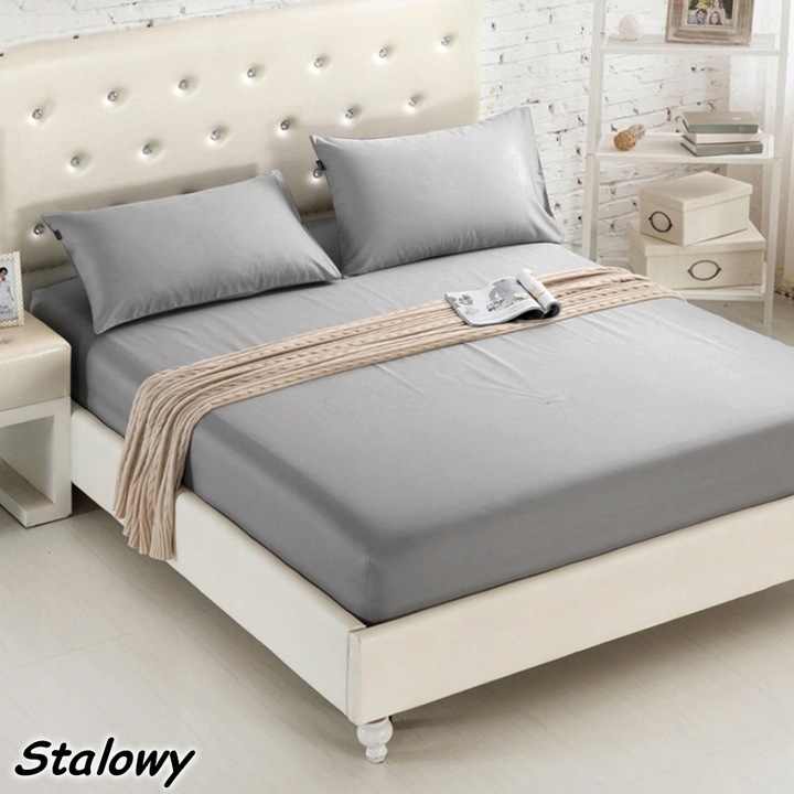 PRZEŚCIERADŁO Z GUMKĄ 100% BAWEŁNA 140X200 + 25