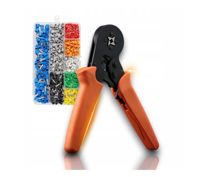 ZACISKARKA DO TULEJEK ŚCIĄGACZ IZOLACJI PRASKA DO KABLI + TULEJKI