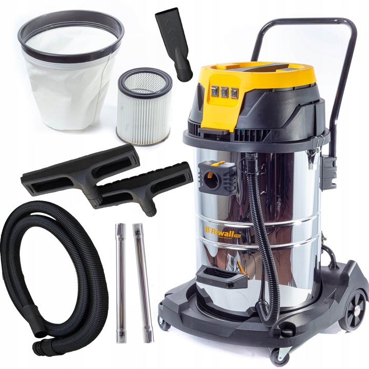 Odkurzacz przemysłowy 3600W sucho mokro Riwall BARACUS RBR-01 z