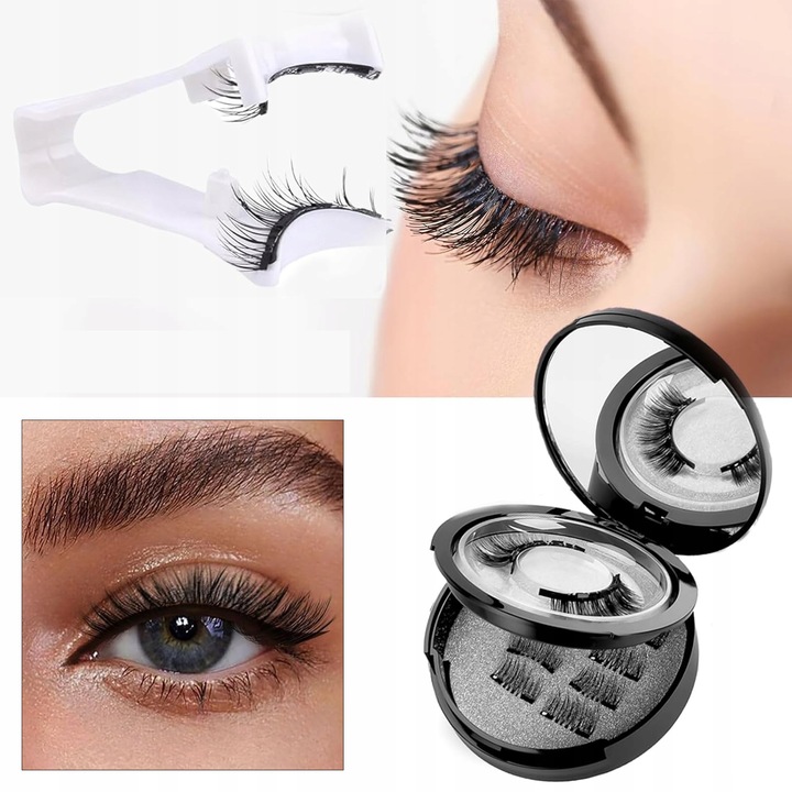 RZĘSY MAGNETYCZNE 3D NATURAL LOOK DUAL MAGNETIC LASHES KIT Z