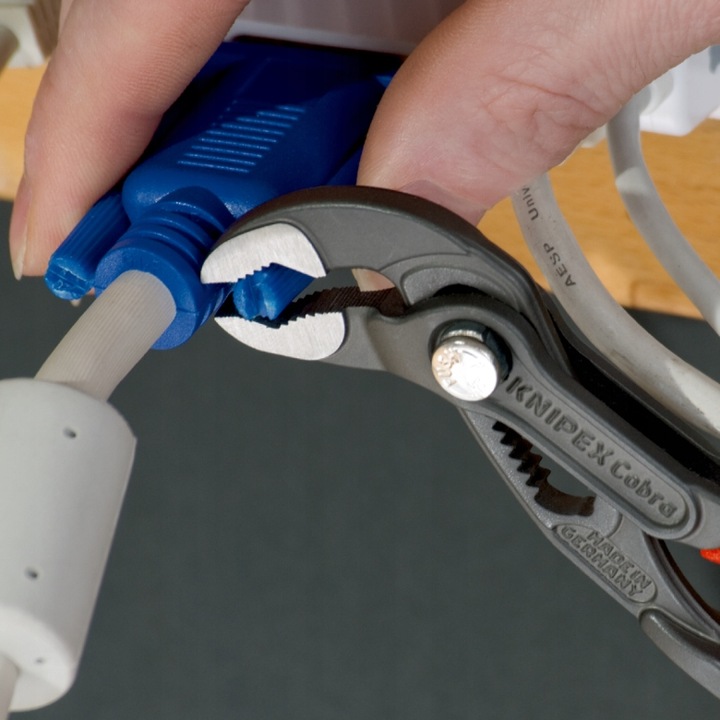 ORYGINALNE SZCZYPCE-KLUCZ DO RUR COBRA KNIPEX 125