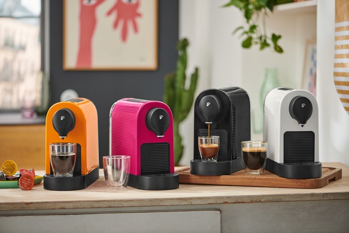 Ekspres ciśnieniowy na kapsułki Tchibo Cafissimo PURE+ (biały)