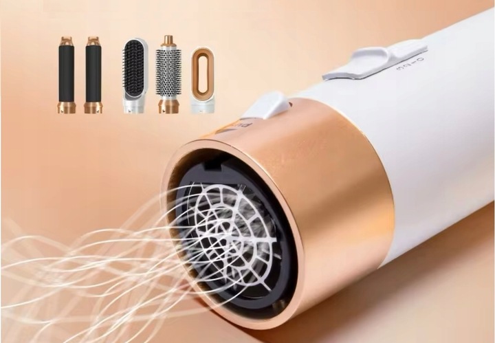 SUSZARKA LOKÓWKA WIELOFUNKCYJNA 5W1 ZESTAW SUSZENIE PROSTOWANIE KOLORY