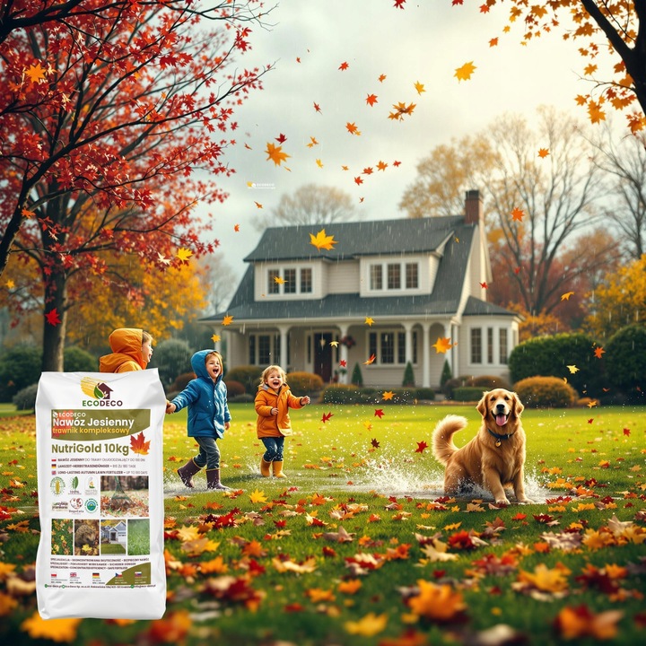 Nawóz Jesienny do Trawy trawnika 10 kg wieloskładnikowy granulowany