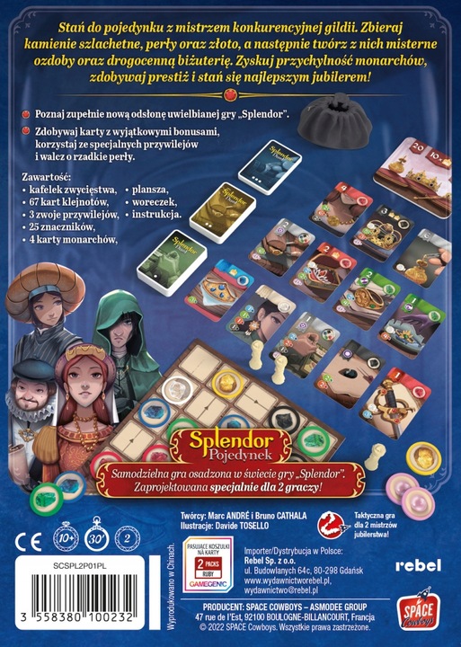 Rebel Splendor: Pojedynek - wersja dla 2 osób!