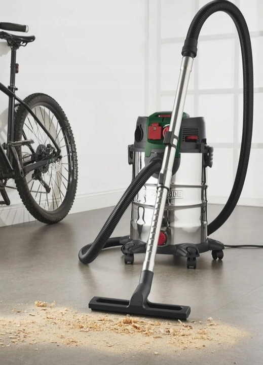 Odkurzacz PWD 30 C1 sucho mokro PARKSIDE 1500W gniazdo NAJMOCNIEJSZY