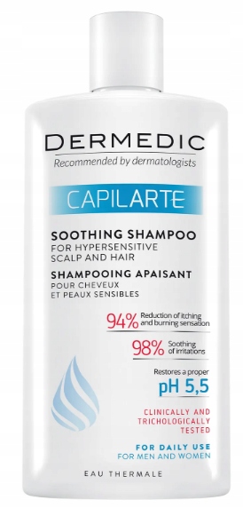 Dermedic szampon kojący do włosów i nadwrażliwej skóry głowy 300 ml